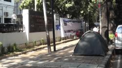 Dirikan Tenda di Depan Kantor Komnas HAM, Warga Rempang Tuntut Keadilan