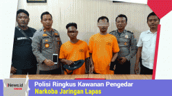 Polisi Ringkus Kawanan Pengedar Narkoba,  Jaringan Lapas