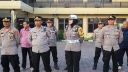 Polres Cilegon Gelar Apel Kesiapan Kunjungan Presiden Jokowi