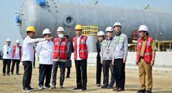 Jokowi Gembira Progres Lotte Chemical di Cilegon, Industri Nasional Makin Kuat