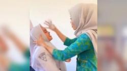 Moment Lucu Guru SMA Ini Hapus Makeup Siswinya, Mau ke Sekolah Apa Mall