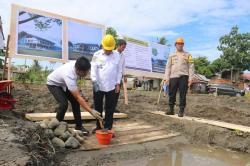 Pemda Pasangkayu Bangun Mall Pelayanan Publik, Bupati Letakan Batu Pertama