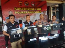 Polisi Tangkap Pengedar Ganja, Ternyata Pimpinan Geng Motor di Kuningan dan Brebes