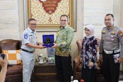 Danny Pomanto Terima Kunjungan Jasa Raharja Sulsel, Bahas Optimimalisasi Pembayaran PKB