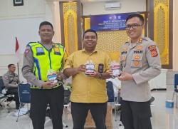 Sambut HUT ke-68 Lalu Lintas, Polres Aceh Selatan Gelar Aksi Donor Darah