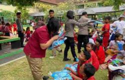 Polres Bandara Ngurah Rai Bali Peduli Budaya Literasi