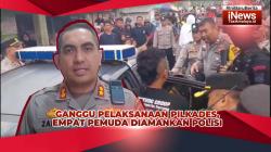 VIDEO: Ganggu Pelaksanaan Pilkades Pagerageung Tasikmalaya Empat Pemuda Diamankan Polisi