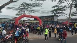 Ratusan Goweser Ikuti Fun Bike Meriahkan Anniversary Jarambah Squad Girls Tasikmalaya Ke-4 Tahun