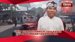 VIDEO: Usup Supiadi Terpilih Jadi Kades Karangmekar Tasikmalaya dalam Pilkades Serentak 2023