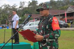 Dandim 1420/Sidrap Bacakan Sasaran Fisik dan Non Fisik TMMD ke-118 di Desa Kampale Sidrap