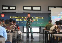 Danrem 072 Pamungkas Tutup Pembekalan Kader Warga Terlatih