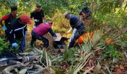 Warga Kampung Batupiring Digegerkan Sosok Mayat Pria di Semak-semak