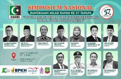 MN KAHMI Gelar Simposium Sertifikasi Halal Food Rabu Depan, Kejar Ketertinggalan NU dan Muhammadiyah