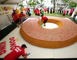 Menakjubkan, Donat Terbesar Ini Pecahkan Rekor Dunia