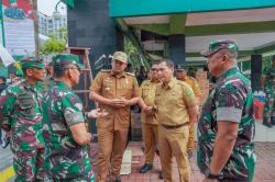 Besok, 1000 Personel Diturunkan Bersihkan Sungai Deli