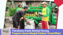 Petrokimia Gresik Berhasil Dorong Program Literasi Menjadi Edufarm Tersertifikasi