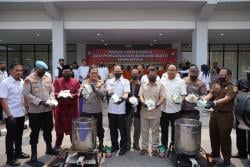 Polda Riau Amankan 9,9 Kg Sabu dan 60 Kg Ganja, 16 Orang Ditangkap