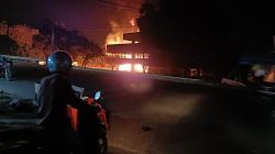 Proyek Mall Pelayanan Publik di Gowa Terbakar