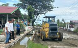 PUPR Aceh Barat Tingkatkan Jalan Objek Wisata Tugu Teuku Umar