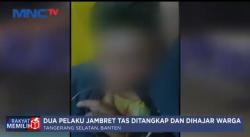 Terpergok, Penjambret Tas Babak Belur Dikeroyok Warga di Tangsel