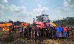Geliatkan Potensi Wisata, Mahasiswa KKN IAIN SAS Babel Gelar Festival Layangan Desa Ibul Belitung