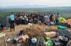 Fun Camp di Puncak Bukit Pepa Puyo Desa Ibul, Wisata Alam di Sebelah Barat Pulau Bangka