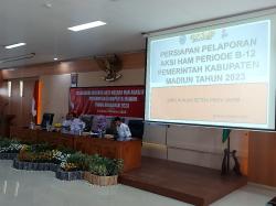 Optimalkan Pelaksanaan RANHAM dan KKPHAM di Kabupaten Madiun, Ini yang Dilakukan Kemenkumham Jatim