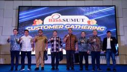 Kenalkan Produk dan Layanan, Bank Sumut Gelar Customer Gathering