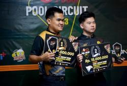 Ismail Kadir Juara POBSI Pool Circuit 2023 Seri V Balikpapan