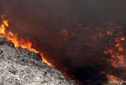 TPA Jatibarang Semarang Kembali Terbakar, Titik Api Ada di Zona 3