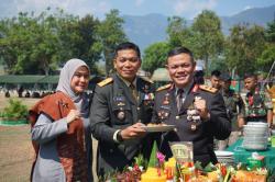Solidaritas TNI- Polri Terus Terjalin Dalam Peringatan HUT TNI Ke-78