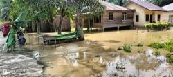 Banjir Kembali Hantam Wilayah Aceh Utara, Sampan Tradisional Transportasi Alternatif Masa Banjir