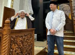 Silaturahmi ke Ponpes Idrisiyyah James Muhammad Al Fatih Disambut Ribuan Jemaah