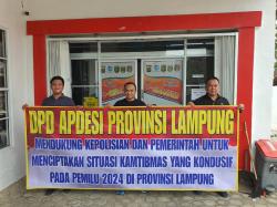Apdesi Lampung ajak Masyarakat Hindari Issu Sara dan Ujaran Kebencian Jelang Pemilu 2024
