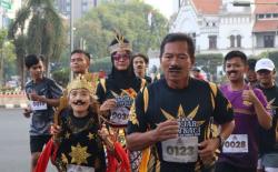 HDS Kembali Adakan Fun Run, Banyak Peserta Kenakan Pakaian Wayang