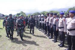 Jelang Kedatangan Wapres di Provinsi Papua, Danrem 172/PWY Pimpin Apel Gelar Pasukan