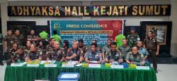 Kerugian Rp50.4 Miliar, Pidmil Kejati Sumut Tahan 3 Tersangka Dugaan Korupsi Eradikasi Lahan PT PSU 