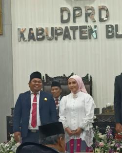 Hendik Budi Eks Aktivis Petani Blitar Dilantik Menjadi Anggota DPRD