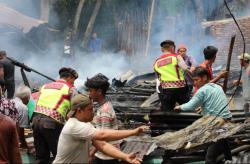 4 Unit Rumah Ludes Terbakar di Aceh Singkil, Seorang Warga Mengalami Luka