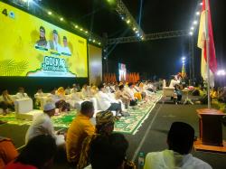 Ketum Airlangga Bahagia Golkar Bershalawat Bergema di Jalak Harupat