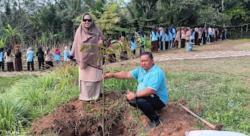 Jelang Hari Pohon se-Dunia, SMAN 1 Cimarga Lebak Gelorakan Penghijauan dengan Tanaman Multiguna