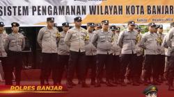 Persiapan Pengamanan Pemilu 2024, Polres Banjar Gelar Sispamkota