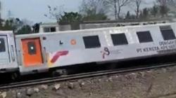 Penampakan Saat Kereta Api Argo Semeru Anjlok Dihajar KA Argo Wilis di Kulonprogo, Penumpang Panik