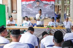 Warga Desa di Langkat Sebut Tuan Guru Ganjar Jadi Relawan Pertama yang Beri Bantuan Pembangunan