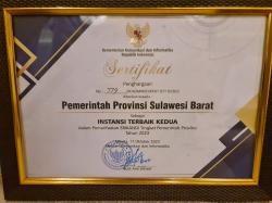 Kembali Pemprov Raih Penghargaan Terbaik Kedua Secara Nasional