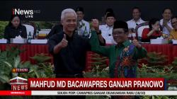 Resmi, Mahfud MD Dampingi Ganjar Pranowo sebagai Bacawapres