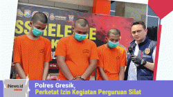 Minimalisir Kekisruhan, Polres Gresik Perketat Izin Kegiatan Perguruan Silat