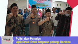 Polisi dan Pemdes Ajak Emak-Emak Berperan perangi Narkoba