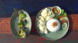 Menu Makan Siang Nikmat, Lele Goreng Bumbu Kari Thailand yang Bikin Ketagihan!