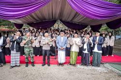 Ribuan Santri di Ciamis Lantunkan Sholawat, Berharap Syafaat dari Nabi Muhammad SAW